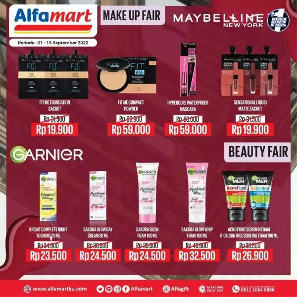 Promo Alfamart Skincare & Makeup, Belanja Produk Vaseline Gratis 6 Pcs ...