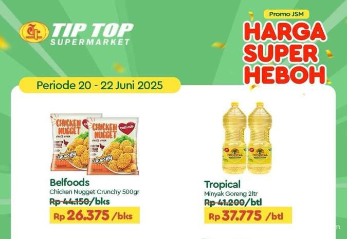 Promo JSM Tip Top 20-22 Juni 2025