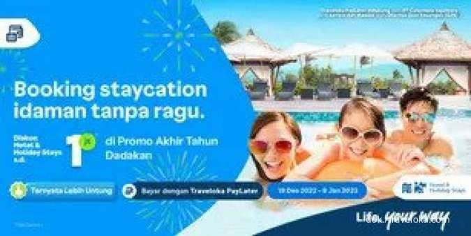 Promo Traveloka Akhir Tahun sampai 8 Januari 2022, Diskon Besar Hotel & Holiday Stays