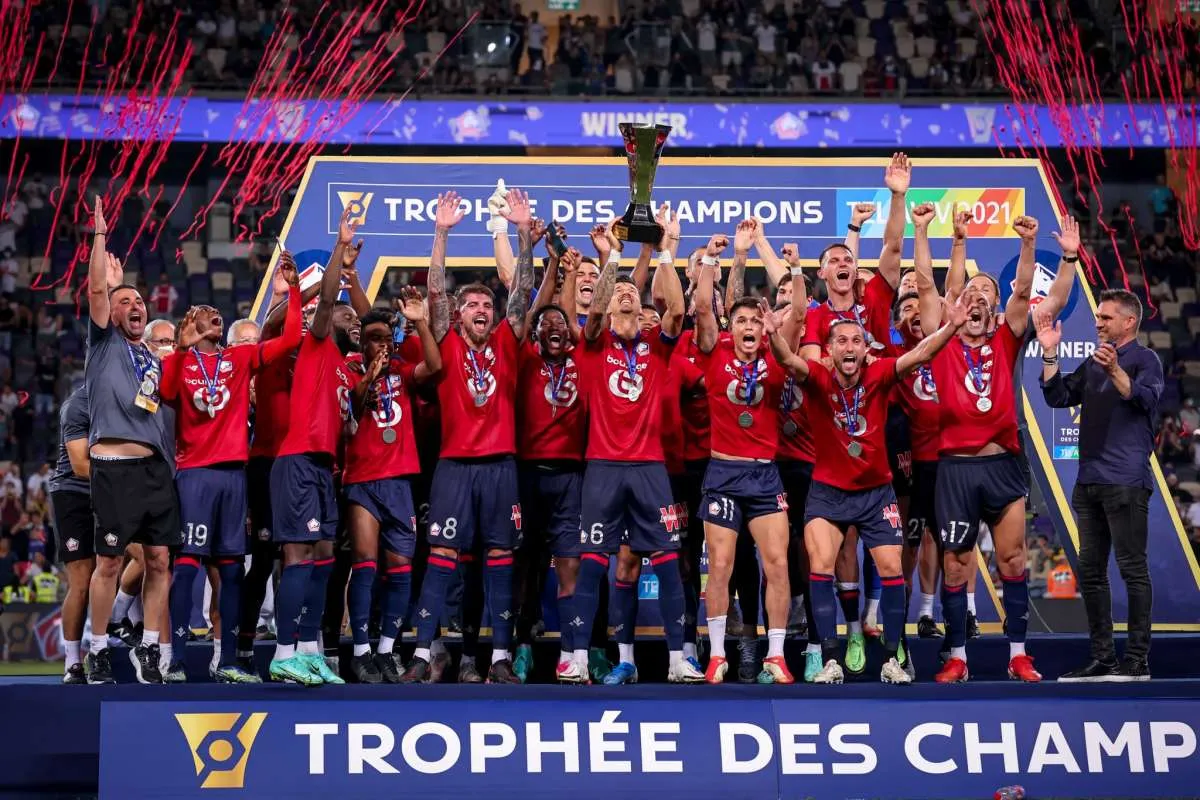 Hasil Piala Super Prancis Lille vs PSG: Tekuk Les Parisiens 1-0, Les Dogues juara