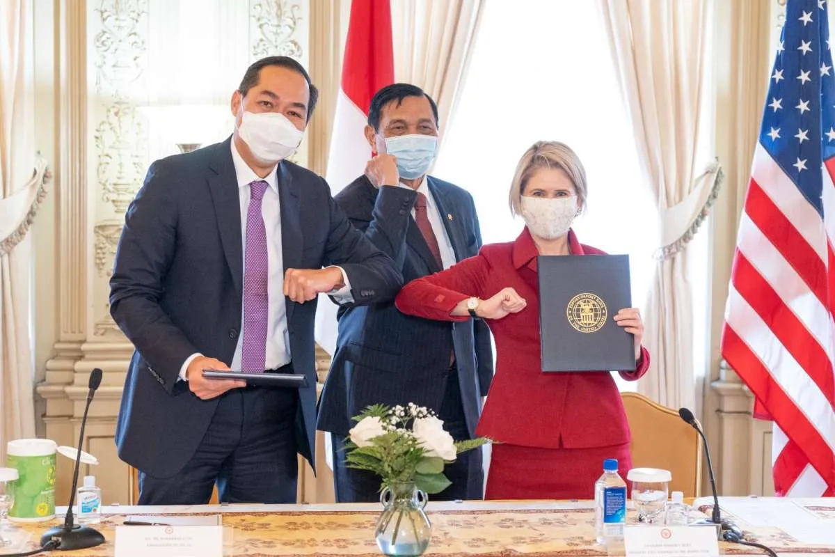 Pertama kali dalam sejarah, pejabat RI 4 kali ke White House dalam 3 hari 