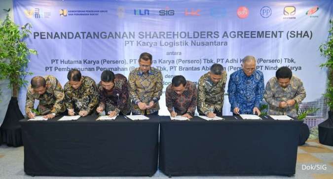 Semen Indonesia (SIG) Ekspansi ke IKN, Akuisisi 20,95 Saham Karya Logistik Nusantara