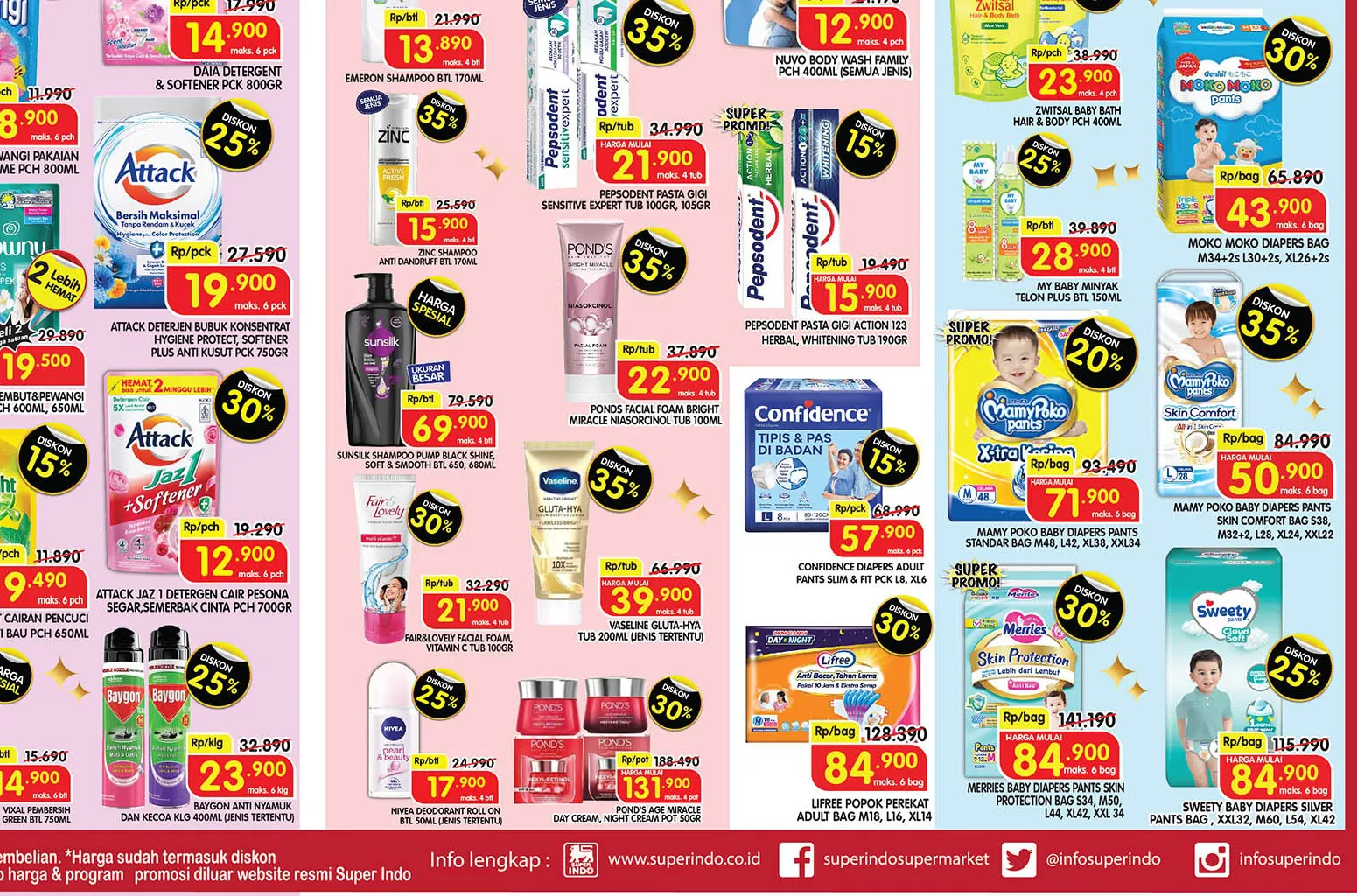 Promo Superindo Weekday Periode 2-6 April 2025