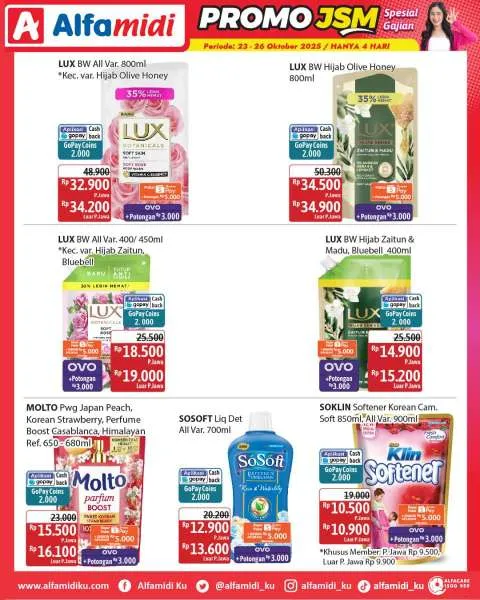 Promo JSM Alfamidi Spesial Gajian Periode 23-26 Oktober 2025