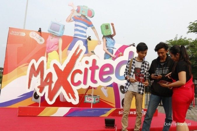 Telkomsel kenalkan MAXcited ke anak muda Bekasi