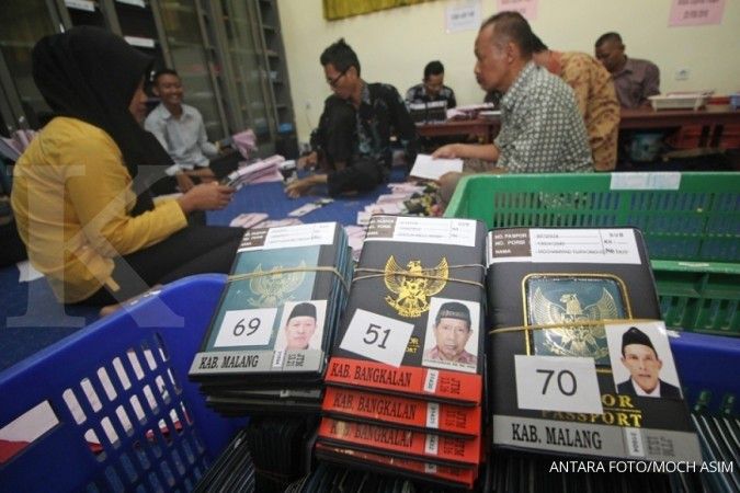 Imigrasi Semarang terlanjur mencetak sebanyak 4.324 paspor calon jemaah haji