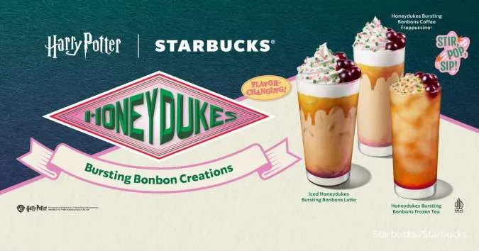 Starbucks Tawarkan Menu dan Merchandise Bertema Harry Potter di Indonesia