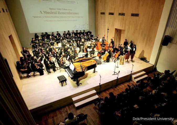 OSUI Mahawaditra & President University Orchestra Gelar Konser A Musical Remembrance 