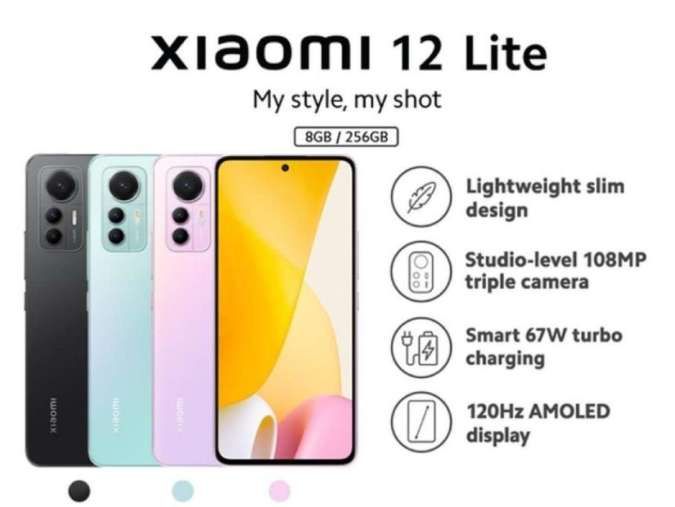 Xiaomi 12 Lite: Update Harga April 2024 dan Spesifikasi Lengkap