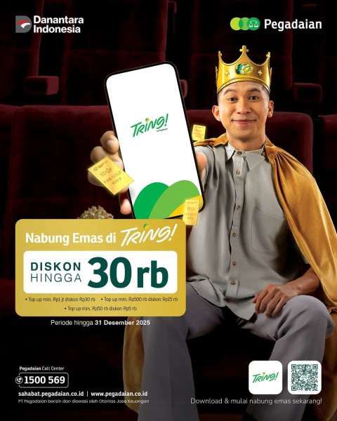 Promo Tring! di Pegadaian 2025