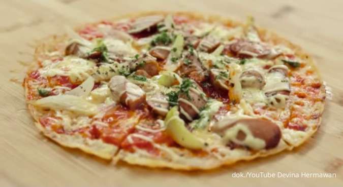 Resep Pizza Homemade Anti Ribet yang Garing dan Empuk Meski Tanpa Oven