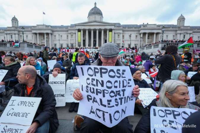 Gelombang Demonstrasi Pro-Palestina Guncang Italia, Massa Tumpah Ruah di Roma