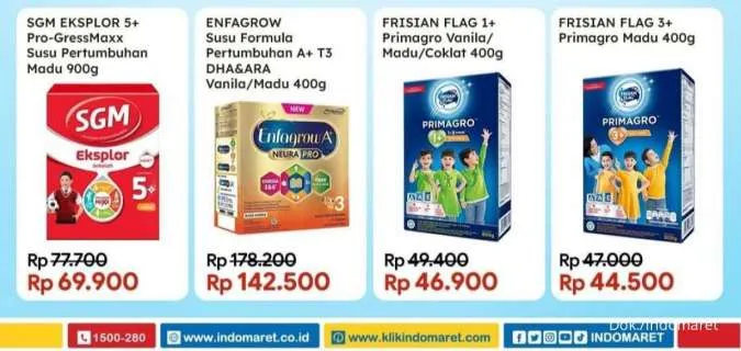 Promo Indomaret Susu Sehat Periode 2-15 Februari 2022