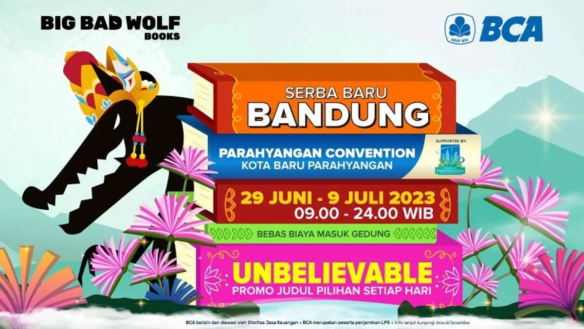 Big Bad Wolf Books Kembali Mengajak Warga Bandung & Sekitarnya Berwisata Edukasi