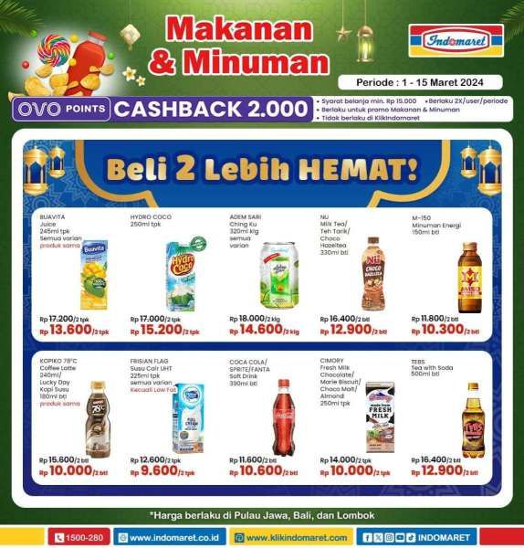 Promo Indomaret Super Hemat Periode 1-15 Maret 2024