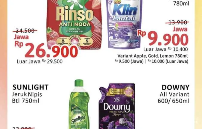 Promo Alfamidi Hemat Satu Pekan 15-21 September 2025, Sunlight Botol Cuma Rp 9.900