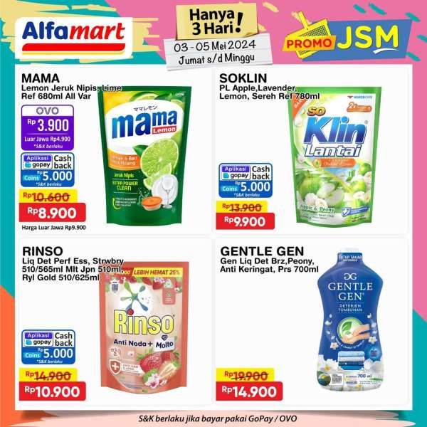 Promo JSM Alfamart Periode 3-5 Mei 2024