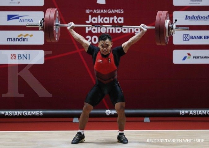 Eko Yuli sumbang medali emas kelima bagi Indonesia di Asian Games 2018
