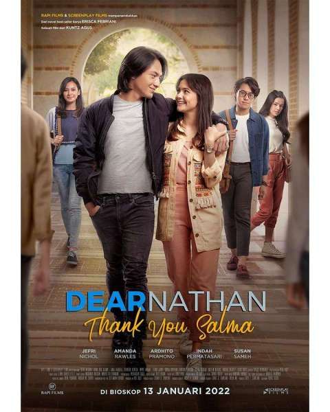 Poster film Indonesia terbaru Dear Nathan Thank You Salma