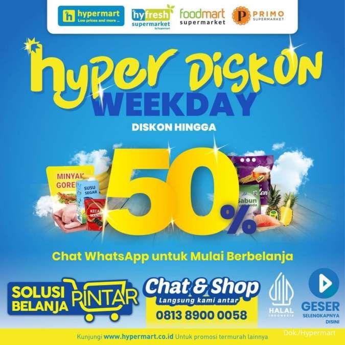 Katalog Promo Hypermart Hyper Diskon Weekday Periode 13-15 Desember 2022