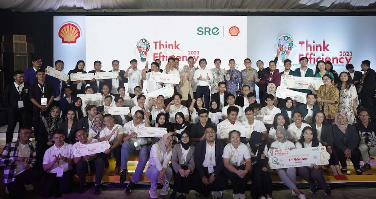 Shell Menganugerahi Inovasi Mahasiswa dalam Kompetisi Think Efficiency 2023