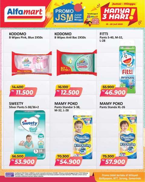Promo JSM Alfamart 18-20 Juli 2025