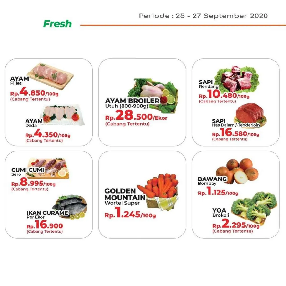 Katalog promo JSM Yogya Supermarket 25-27 September 2020, harga heran!