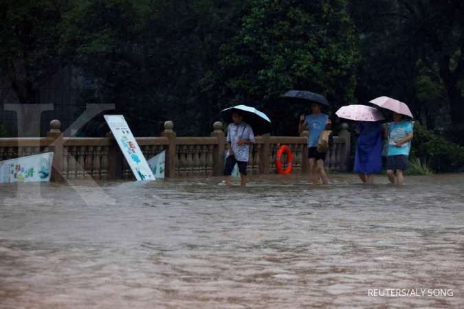 Kota-Kota di China Bersiap Hadapi Banjir Saat Suhu Panas Menerpa Wilayah Pedalaman