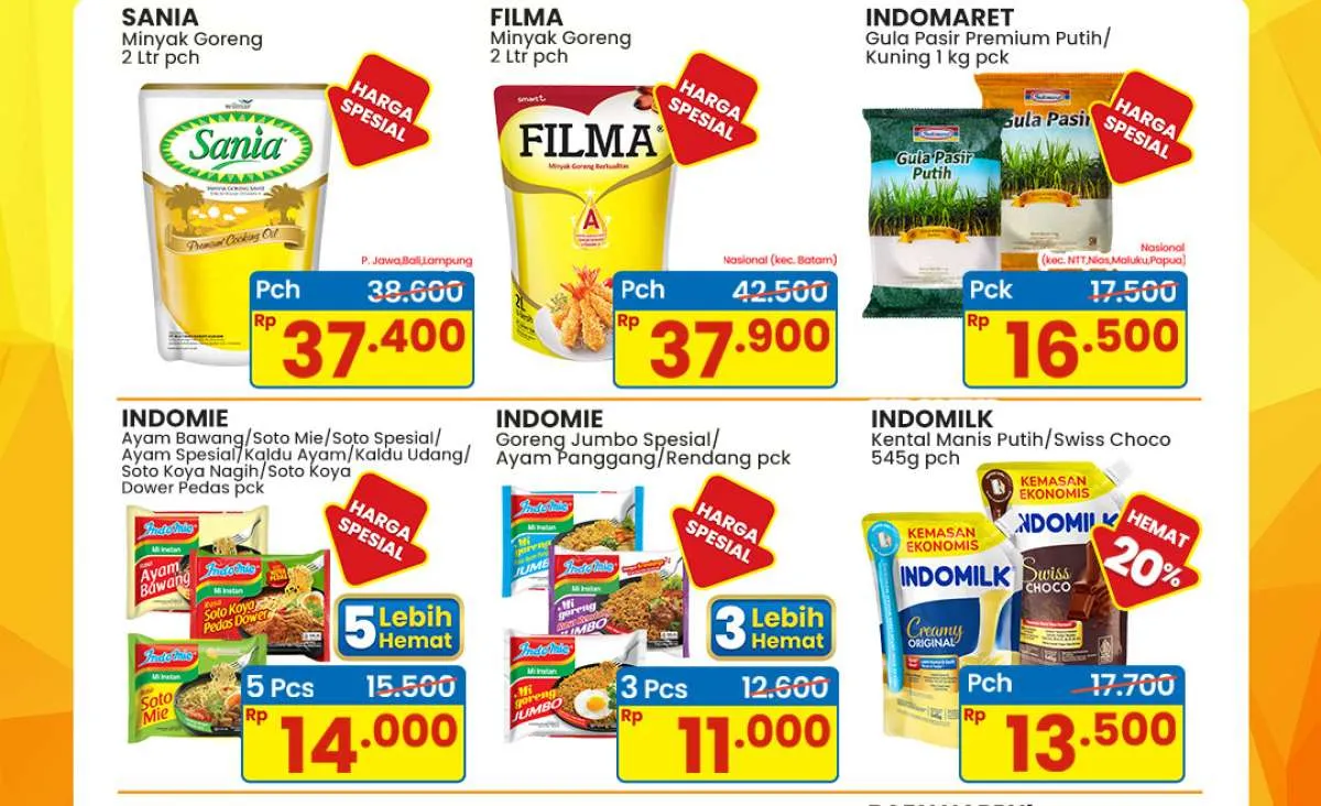 Promo Indomaret Weekend 23-26 Oktober 2025, Diskon Minyak Goreng & Indomie