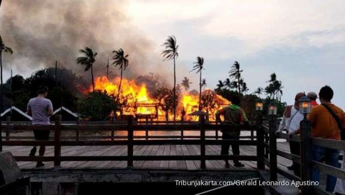 Sebanyak 3 Cottage Resor Putri Duyung Ancol Ludes Terbakar 