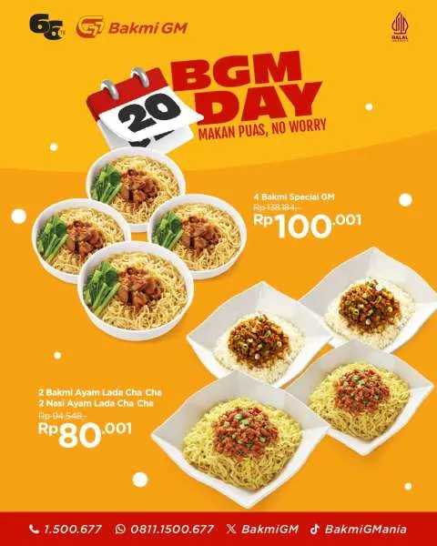 Promo BGM Paket Bakmi
