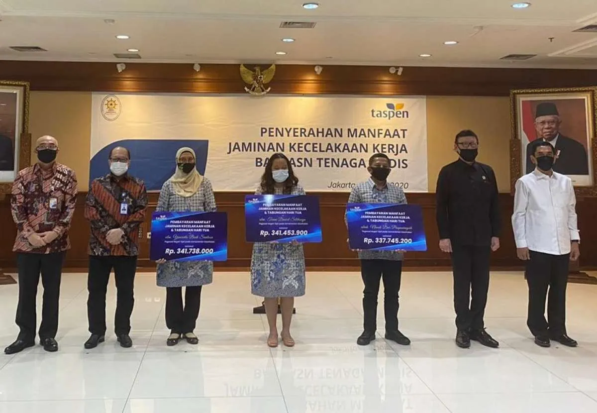 Taspen bayar santunan kepada ahli waris tenaga medis penanganan Covid-19