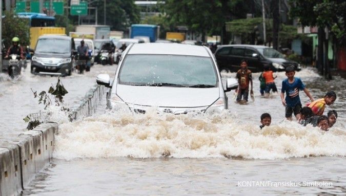 Kejadian banjir Jakarta diklaim turun di kuartal I