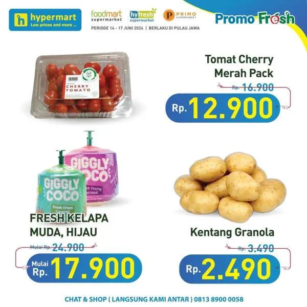 Promo JSM Hypermart Hyper Diskon Weekend Periode 14-17 Juni 2024