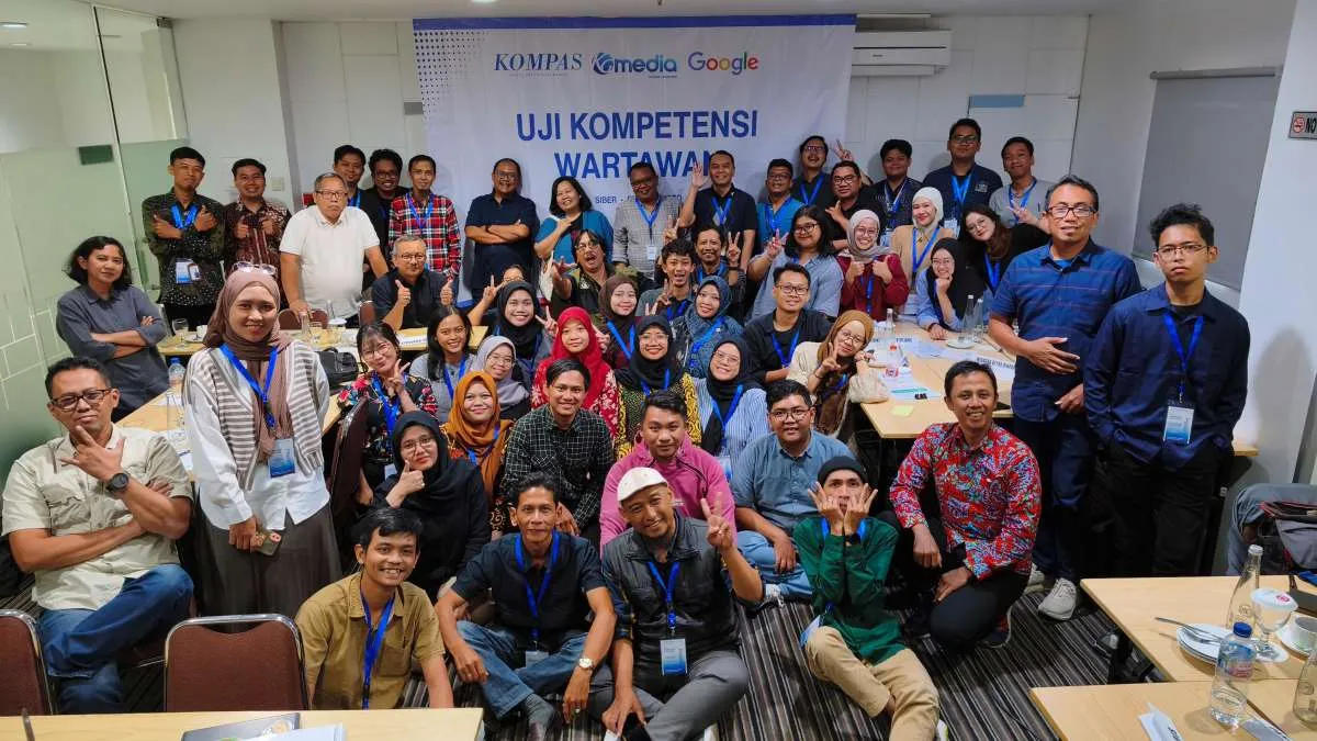 Kompas dan Google Gelar UKW Semarang, 41 Wartawan Dinyatakan Kompeten