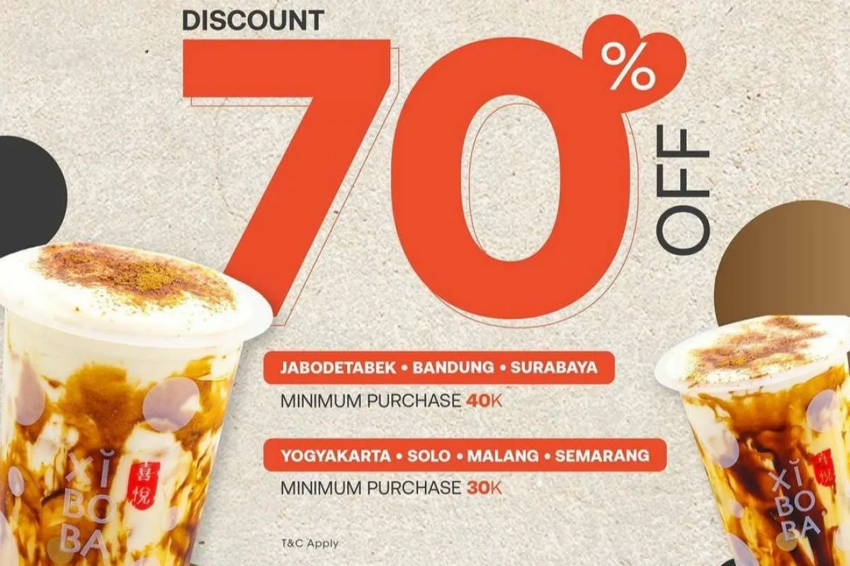 Promo 11.11 Xi Bo Ba, Berlaku Diskon 70% via ShopeeFood di 11 Daerah Berbeda!