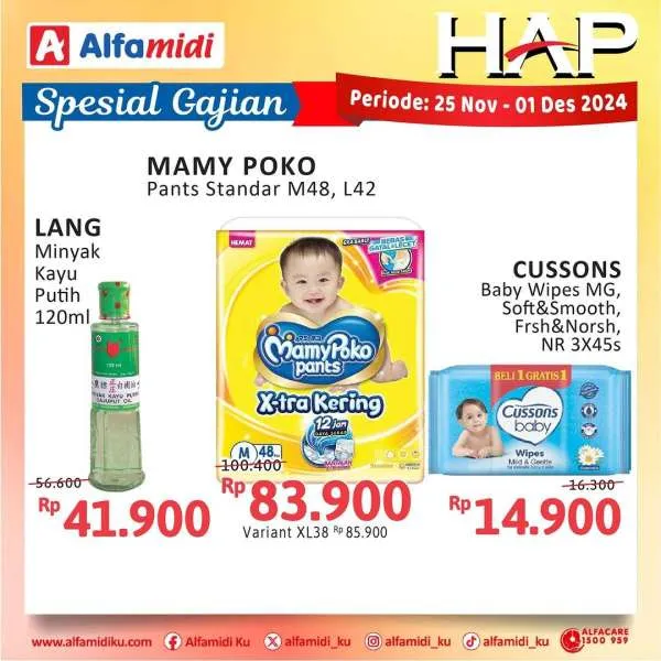 Promo Alfamidi Hemat Satu Pekan Periode 25 November-1 Desember 2024