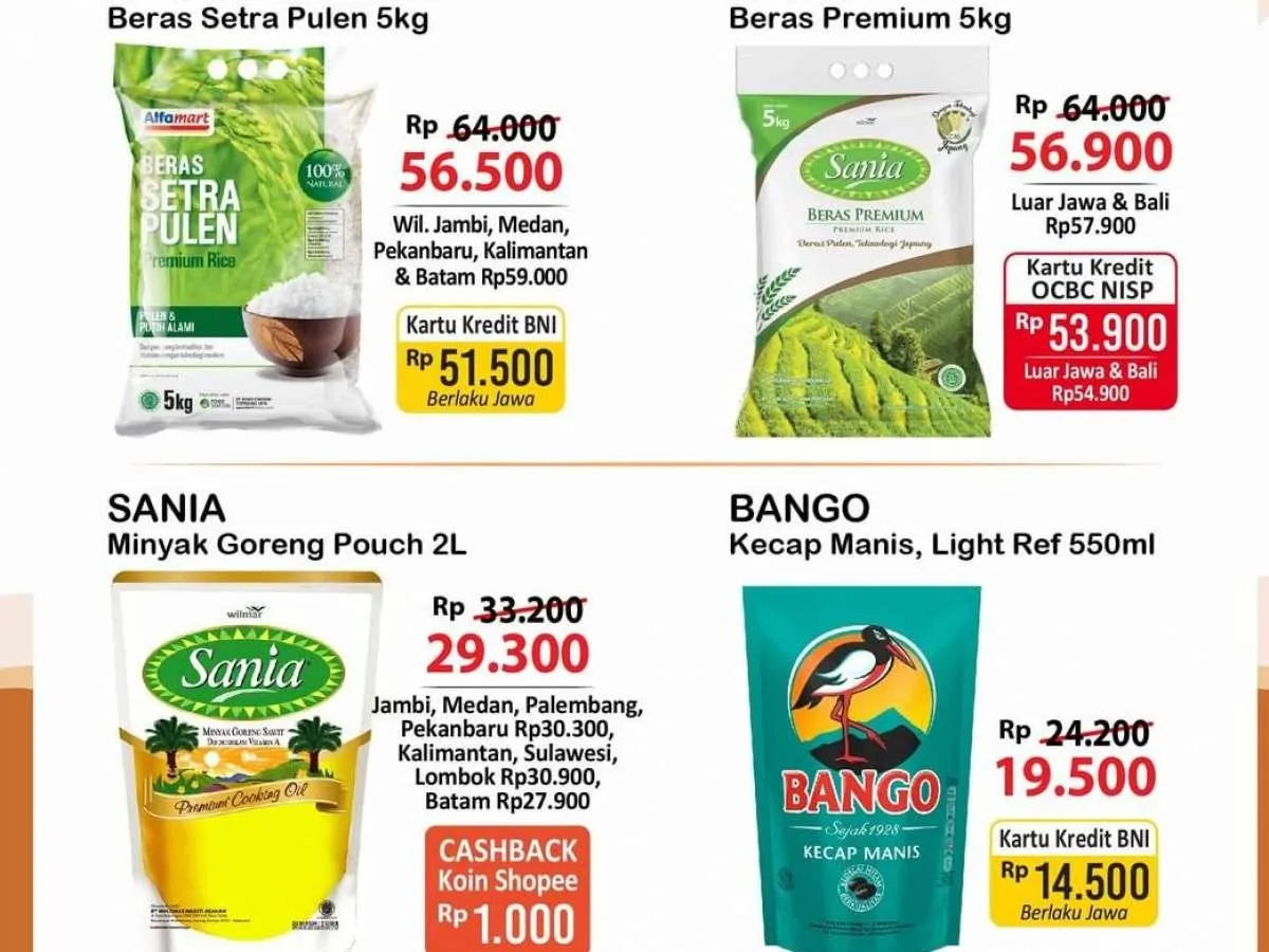 Promo JSM Alfamart hingga 26 September, potongan harga dan diskon di akhir pekan