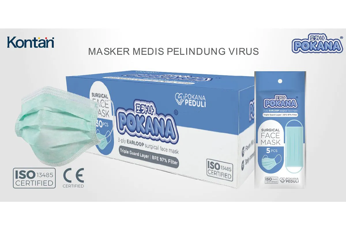 Cegah Covid-19 dengan Masker Kualitas Terbaik Pokana Mask