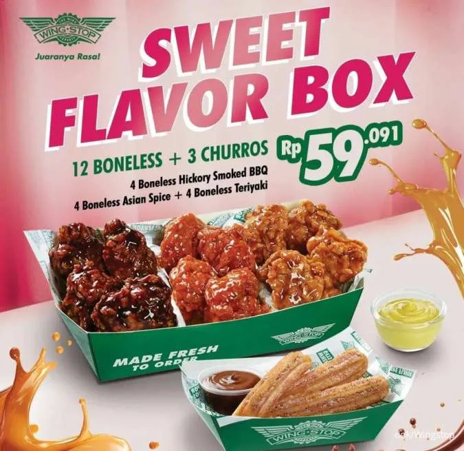 Promo Wingstop Februari 2024: Sweet Flavor Box
