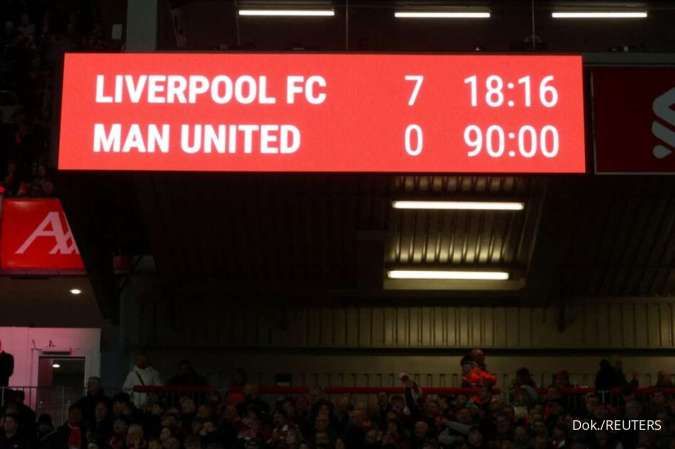 Head-to-Head Liverpool vs Man United: Setan Merah Ternyata Lebih Baik