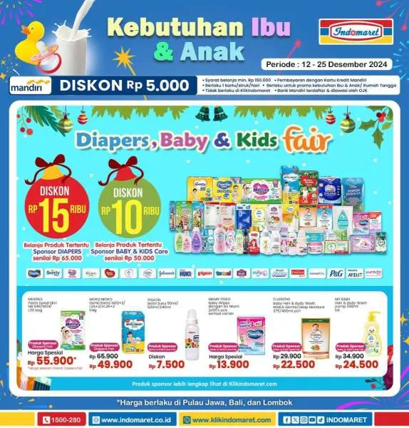 Promo Indomaret Super Hemat Periode 12-25 Desember 2024