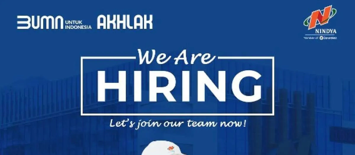 Lowongan Kerja BUMN Nindya Karya Terbaru 2024, Cek Syarat Daftar Lowongannya