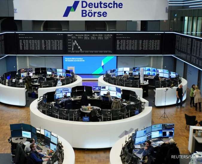 Saham Eropa Anjlok! Ancaman Tarif Trump Picu Ketegangan Dagang