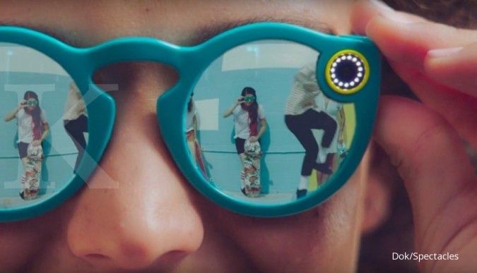 Snapchat jual kacamata yang bisa merekam video