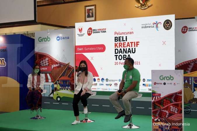 Grab dan Kementerian Pariwisata dan Ekonomi Kreatif Berkolaborasi Dukung UMKM Ekonomi Kreatif eliKreatifDanauToba