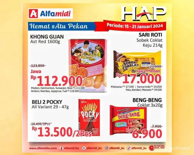 Promo Alfamidi Hemat Satu Pekan Periode 15-21 Januari 2024