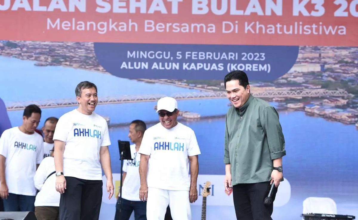 Erick Thohir dan Bulan  K3 