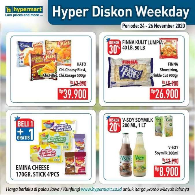Promo Hypermart weekday 24-26 November 2020 