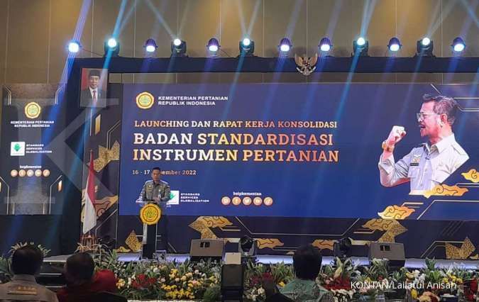 Kementan Resmikan Badan Standardisasi Instrumen Pertanian